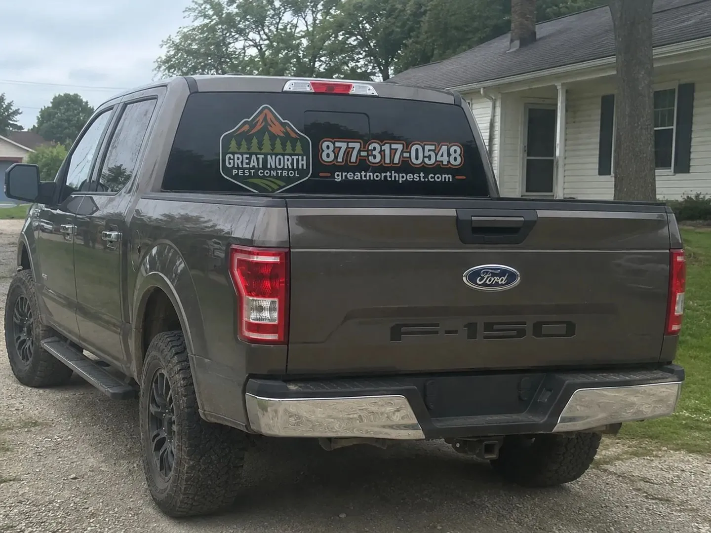 Great North Pest Control service truck